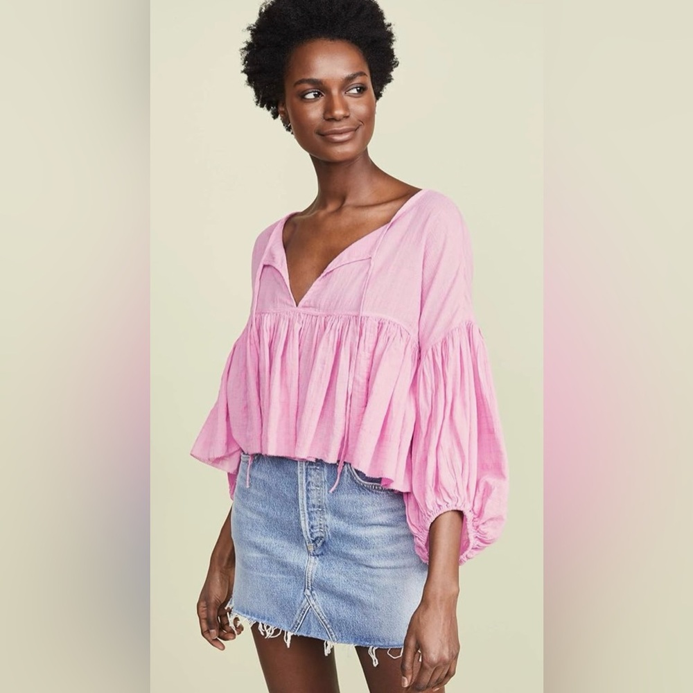 Free People Women's Beaumont Mews Blouse